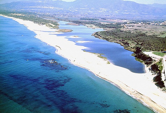 San Pietro e Fiume Coghinas - aerea