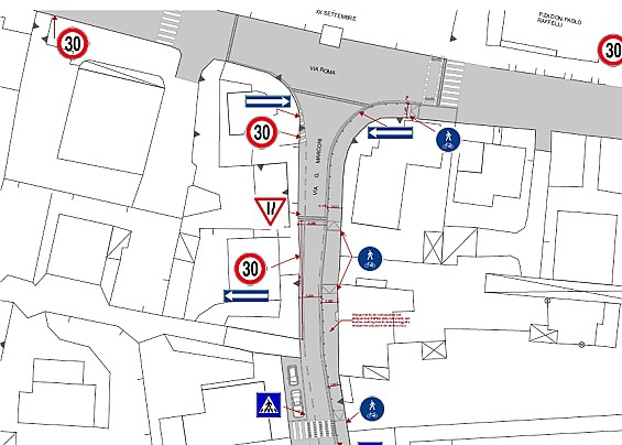 INIZIO LAVORI IN VIA MARCONI/VIA SEBINA