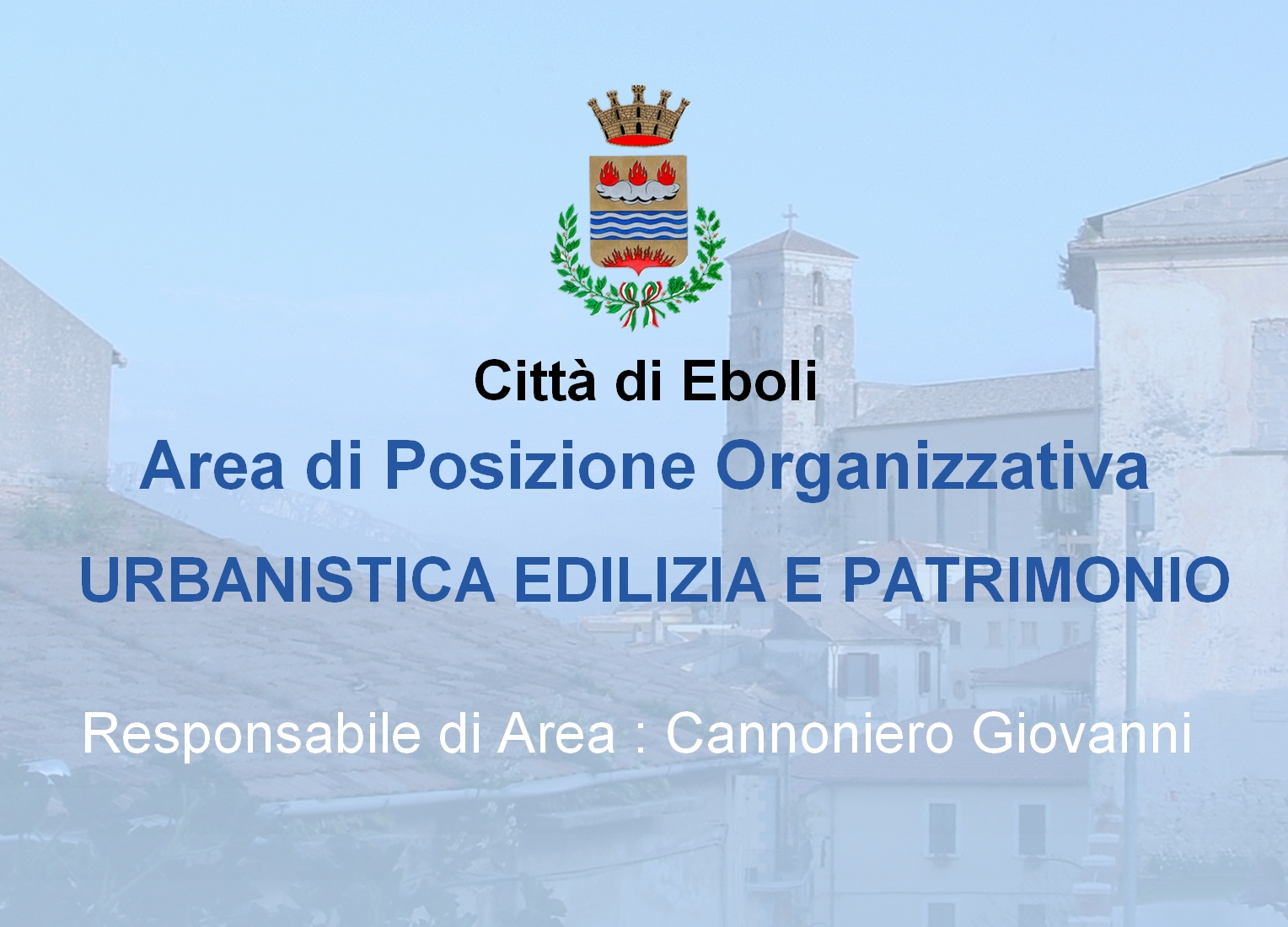 Urbanistica Edilizia e Patrimonio