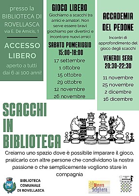 SCACCHI IN BIBLIOTECA