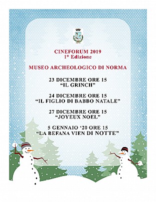cineforum 1° edizione