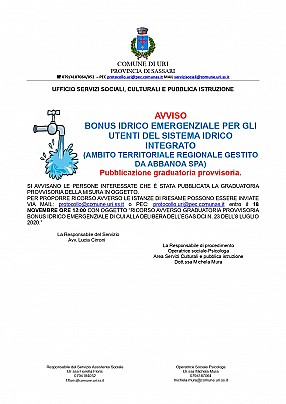 DETERMINA_Num_484__Allegato2_AVVISO GRADUATORIA PROVVISORIA BONUS IDRICO EMERGENZIALE_pages-to-jpg-0001
