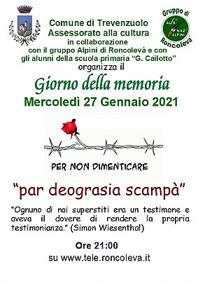 Locandina Giorno Memoria