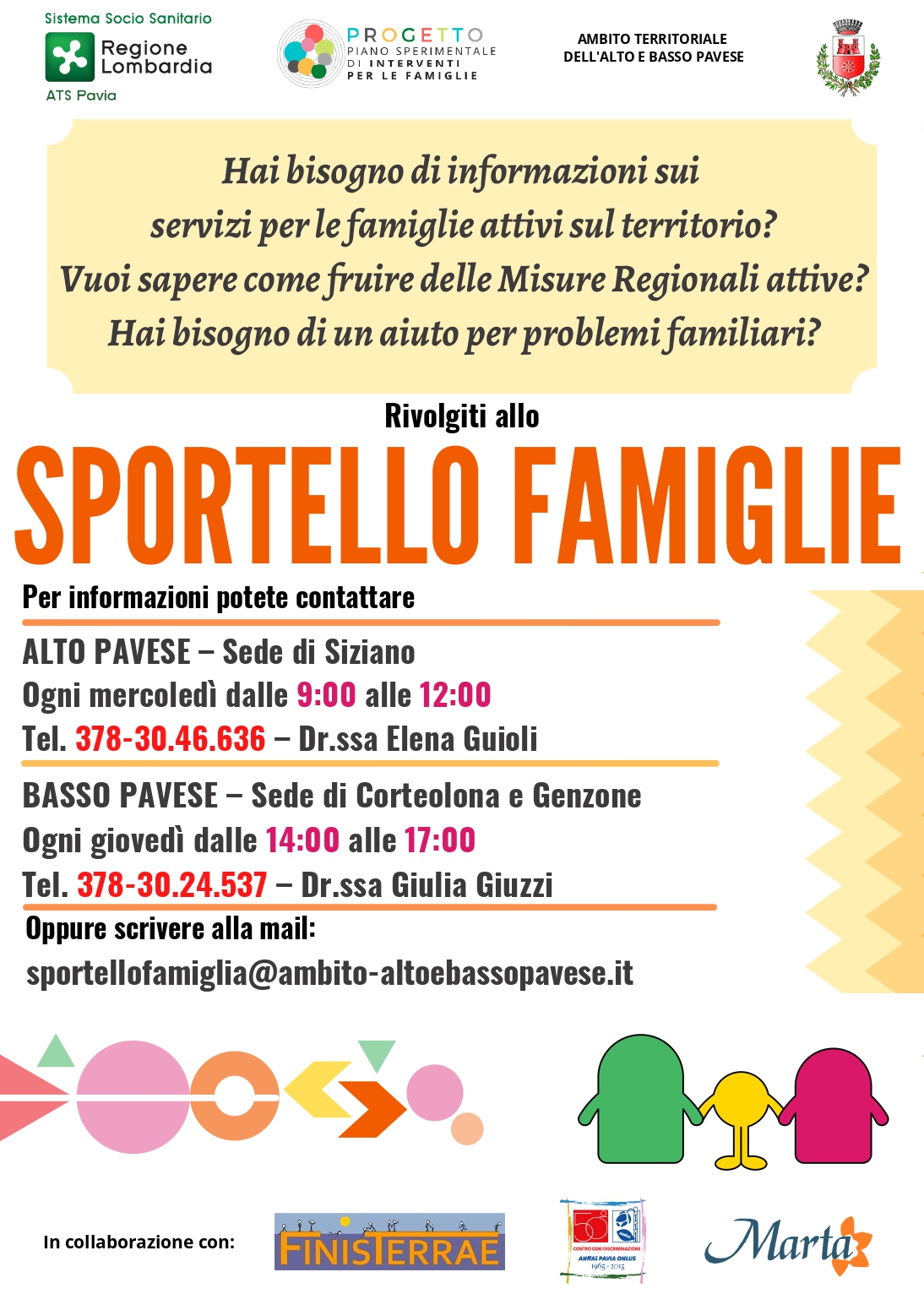 Sportello Famiglie