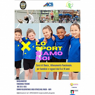 locandina lo sport siamo noi